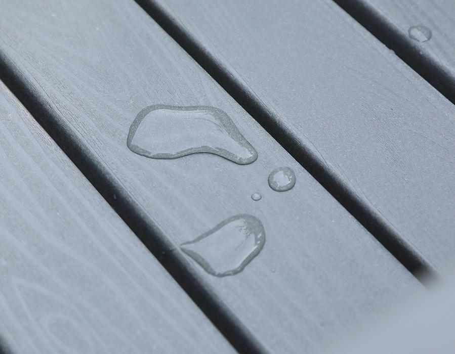 Skifergrå Single Cross Back HDPE spisestuestol
