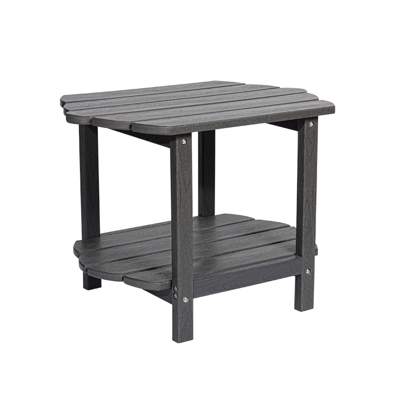 Solid og slitesterk moderne minimalistisk to-lags sofabord HDPE-materiale